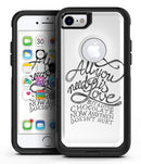 Love and Chocolate - iPhone 7 or 8 OtterBox Case & Skin Kits