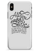 Love and Chocolate - iPhone X Clipit Case