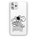 Love and Chocolate - Protective Skin Wrap & Decal – Compatible with iPhone SE to iPhone 17 Pro Max (All Models)