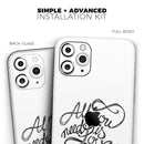 Love and Chocolate - Protective Skin Wrap & Decal – Compatible with iPhone SE to iPhone 17 Pro Max (All Models)