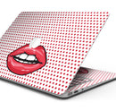 Lovely Lips - Skin Decal Wrap Kit Compatible with the Apple MacBook Pro, Pro with Touch Bar or Air (11", 12", 13", 15" & 16" - All Versions Available)