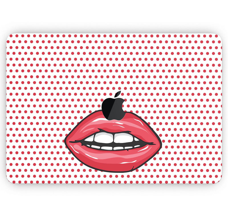 Lovely Lips - Skin Decal Wrap Kit Compatible with the Apple MacBook Pro, Pro with Touch Bar or Air (11", 12", 13", 15" & 16" - All Versions Available)