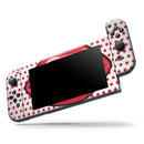 Lovely Lips // Skin Decal Wrap Kit for Nintendo Switch Console & Dock, Joy-Cons, Pro Controller, Lite, 3DS XL, 2DS XL, DSi, or Wii - Vinyl Skin Wrap for Nintendo Switch 2, OLED, Lite, Pro Controller, Wii & Classic Handhelds