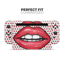 Lovely Lips // Skin Decal Wrap Kit for Nintendo Switch Console & Dock, Joy-Cons, Pro Controller, Lite, 3DS XL, 2DS XL, DSi, or Wii - Vinyl Skin Wrap for Nintendo Switch 2, OLED, Lite, Pro Controller, Wii & Classic Handhelds