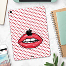 Lovely Lips - Full Body Skin Decal for the Apple iPad Pro 12.9", 11", 10.5", 9.7", Air or Mini (All Models Available)
