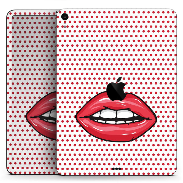 Lovely Lips - Full Body Skin Decal for the Apple iPad Pro 12.9", 11", 10.5", 9.7", Air or Mini (All Models Available)