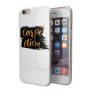 Lux Carpe Diem iPhone 6/6s or 6/6s Plus 2-Piece Hybrid INK-Fuzed Case