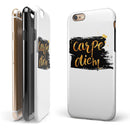 Lux Carpe Diem iPhone 6/6s or 6/6s Plus 2-Piece Hybrid INK-Fuzed Case