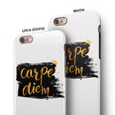 Lux Carpe Diem iPhone 6/6s or 6/6s Plus 2-Piece Hybrid INK-Fuzed Case