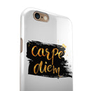 Lux Carpe Diem iPhone 6/6s or 6/6s Plus 2-Piece Hybrid INK-Fuzed Case