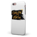 Lux Carpe Diem iPhone 6/6s or 6/6s Plus 2-Piece Hybrid INK-Fuzed Case