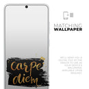 Lux Carpe Diem - Premium Vinyl Skin Decal for Samsung Galaxy S25 Ultra, S24, S23, S22 & All Galaxy S Models