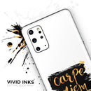 Lux Carpe Diem - Premium Vinyl Skin Decal for Samsung Galaxy S25 Ultra, S24, S23, S22 & All Galaxy S Models