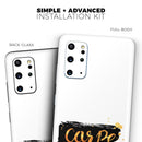 Lux Carpe Diem - Premium Vinyl Skin Decal for Samsung Galaxy S25 Ultra, S24, S23, S22 & All Galaxy S Models