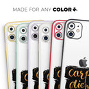 Lux Carpe Diem - Protective Skin Wrap & Decal – Compatible with iPhone SE to iPhone 17 Pro Max (All Models)