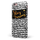 Lux Stay Curious iPhone 6/6s or 6/6s Plus 2-Piece Hybrid INK-Fuzed Case