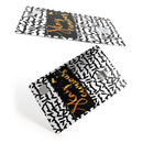 Lux Stay Curious - Premium Protective Decal Skin-Kit for the Apple Credit Card