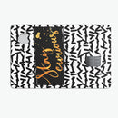 Lux Stay Curious - Premium Protective Decal Skin-Kit for the Apple Credit Card