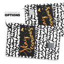 Lux Stay Curious - Premium Protective Decal Skin-Kit for the Apple Credit Card