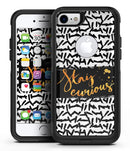 Lux Stay Curious - iPhone 7 or 8 OtterBox Case & Skin Kits