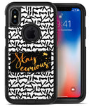 Lux Stay Curious - iPhone X OtterBox Case & Skin Kits