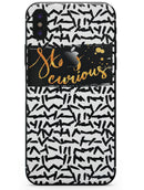 Lux Stay Curious - iPhone X Skin-Kit