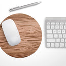 Luxury Natural Wood V1// WaterProof Rubber Foam Backed Anti-Slip Mouse Pad for Home Work Office or Gaming Computer Desk