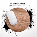 Luxury Natural Wood V1// WaterProof Rubber Foam Backed Anti-Slip Mouse Pad for Home Work Office or Gaming Computer Desk