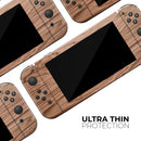 Luxury Natural Wood V1 // Skin Decal Wrap Kit for Nintendo Switch Console & Dock, Joy-Cons, Pro Controller, Lite, 3DS XL, 2DS XL, DSi, or Wii - Vinyl Skin Wrap for Nintendo Switch 2, OLED, Lite, Pro Controller, Wii & Classic Handhelds