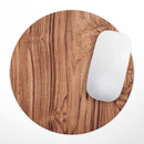 Luxury Natural Wood V2// WaterProof Rubber Foam Backed Anti-Slip Mouse Pad for Home Work Office or Gaming Computer Desk