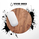 Luxury Natural Wood V2// WaterProof Rubber Foam Backed Anti-Slip Mouse Pad for Home Work Office or Gaming Computer Desk