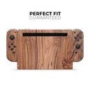 Luxury Natural Wood V2 // Skin Decal Wrap Kit for Nintendo Switch Console & Dock, Joy-Cons, Pro Controller, Lite, 3DS XL, 2DS XL, DSi, or Wii - Vinyl Skin Wrap for Nintendo Switch 2, OLED, Lite, Pro Controller, Wii & Classic Handhelds