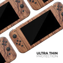 Luxury Natural Wood V2 // Skin Decal Wrap Kit for Nintendo Switch Console & Dock, Joy-Cons, Pro Controller, Lite, 3DS XL, 2DS XL, DSi, or Wii - Vinyl Skin Wrap for Nintendo Switch 2, OLED, Lite, Pro Controller, Wii & Classic Handhelds