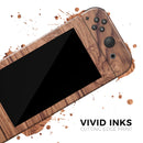 Luxury Natural Wood V2 // Skin Decal Wrap Kit for Nintendo Switch Console & Dock, Joy-Cons, Pro Controller, Lite, 3DS XL, 2DS XL, DSi, or Wii - Vinyl Skin Wrap for Nintendo Switch 2, OLED, Lite, Pro Controller, Wii & Classic Handhelds