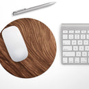 Luxury Natural Wood V3// WaterProof Rubber Foam Backed Anti-Slip Mouse Pad for Home Work Office or Gaming Computer Desk