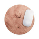 Luxury Natural Wood V4// WaterProof Rubber Foam Backed Anti-Slip Mouse Pad for Home Work Office or Gaming Computer Desk