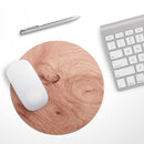 Luxury Natural Wood V4// WaterProof Rubber Foam Backed Anti-Slip Mouse Pad for Home Work Office or Gaming Computer Desk
