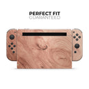 Luxury Natural Wood V4 // Skin Decal Wrap Kit for Nintendo Switch Console & Dock, Joy-Cons, Pro Controller, Lite, 3DS XL, 2DS XL, DSi, or Wii - Vinyl Skin Wrap for Nintendo Switch 2, OLED, Lite, Pro Controller, Wii & Classic Handhelds