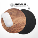 Luxury Natural Wood V5// WaterProof Rubber Foam Backed Anti-Slip Mouse Pad for Home Work Office or Gaming Computer Desk