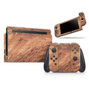 Luxury Natural Wood V5 // Skin Decal Wrap Kit for Nintendo Switch Console & Dock, Joy-Cons, Pro Controller, Lite, 3DS XL, 2DS XL, DSi, or Wii - Vinyl Skin Wrap for Nintendo Switch 2, OLED, Lite, Pro Controller, Wii & Classic Handhelds