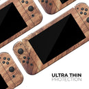 Luxury Natural Wood V5 // Skin Decal Wrap Kit for Nintendo Switch Console & Dock, Joy-Cons, Pro Controller, Lite, 3DS XL, 2DS XL, DSi, or Wii - Vinyl Skin Wrap for Nintendo Switch 2, OLED, Lite, Pro Controller, Wii & Classic Handhelds