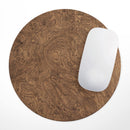 Luxury Natural Wood V6// WaterProof Rubber Foam Backed Anti-Slip Mouse Pad for Home Work Office or Gaming Computer Desk