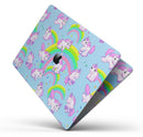 Magical Cartoon Unicorns - Skin Decal Wrap Kit Compatible with the Apple MacBook Pro, Pro with Touch Bar or Air (11", 12", 13", 15" & 16" - All Versions Available)