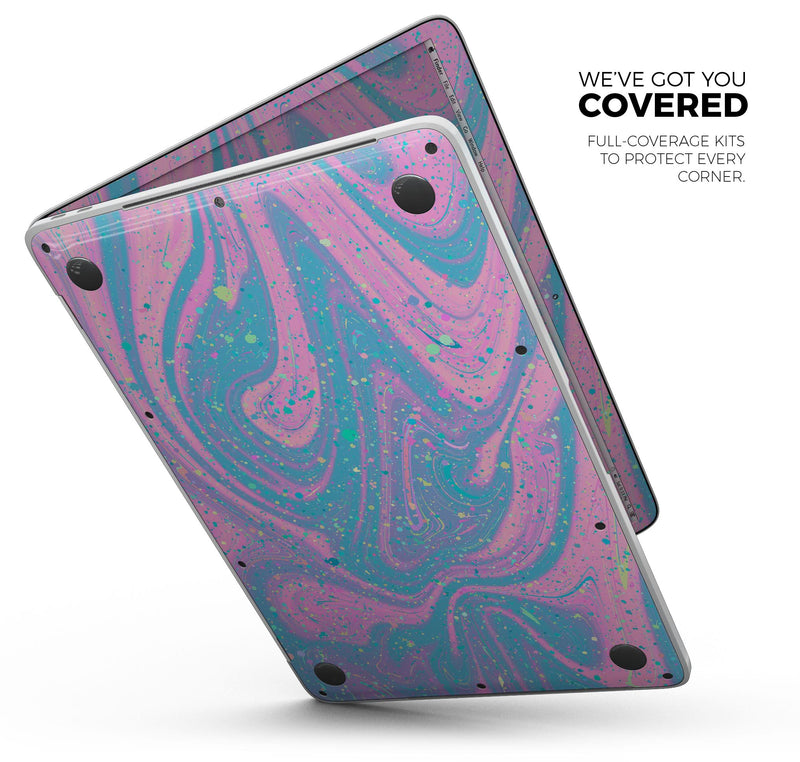 Magical Marble - Skin Decal Wrap Kit Compatible with the Apple MacBook Pro, Pro with Touch Bar or Air (11", 12", 13", 15" & 16" - All Versions Available)