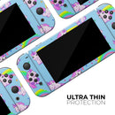 Magical Cartoon Unicorns // Skin Decal Wrap Kit for Nintendo Switch Console & Dock, Joy-Cons, Pro Controller, Lite, 3DS XL, 2DS XL, DSi, or Wii - Vinyl Skin Wrap for Nintendo Switch 2, OLED, Lite, Pro Controller, Wii & Classic Handhelds