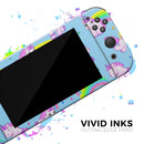 Magical Cartoon Unicorns // Skin Decal Wrap Kit for Nintendo Switch Console & Dock, Joy-Cons, Pro Controller, Lite, 3DS XL, 2DS XL, DSi, or Wii - Vinyl Skin Wrap for Nintendo Switch 2, OLED, Lite, Pro Controller, Wii & Classic Handhelds