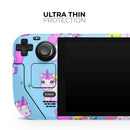 Magical Cartoon Unicorns // Vinyl Skin Wrap for Steam Deck OLED & Steam Deck (LCD) — Soft Matte or Ultra Gloss