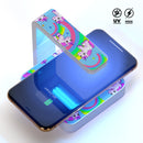 Magical Cartoon Unicorns UV Germicidal Sanitizing Sterilizing Wireless Smart Phone Screen Cleaner + Charging Station