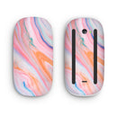 Magical Coral Marble V5 - Full Body Skin Decal Wrap Kit for Apple Magic Mouse