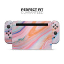 Magical Coral Marble V5 - Vinyl Skin Wrap for Nintendo Switch 2, OLED, Lite, Pro Controller, Wii & Classic Handhelds
